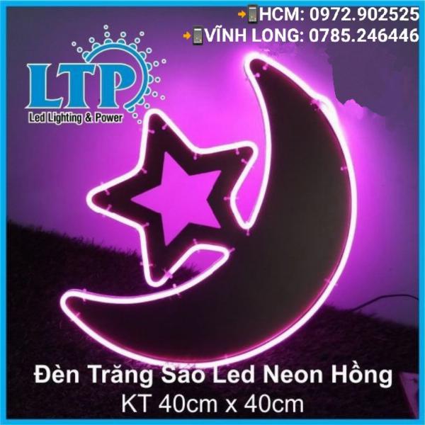 Trăng sao Led Neon 40Cm LTP 541TSH - Màu Trắng