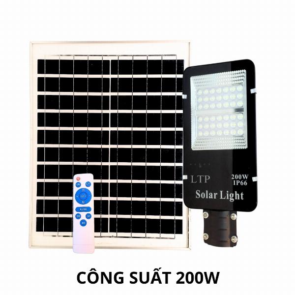 [200w] Đèn Đường Năng Lượng Mặt Trời 200W Lúp Chiếu Xa - LTP NLD3L200