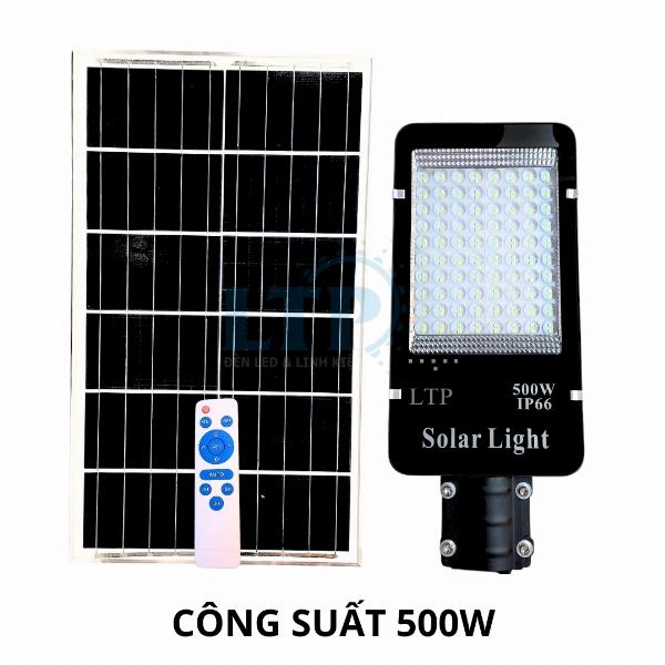 [500w] Đèn Đường Năng Lượng Mặt Trời 500W Lúp Chiếu Xa - LTP NLD3L500